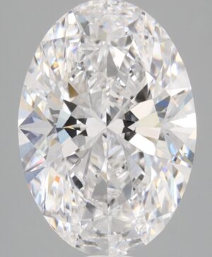 3.08ct Oval Lab-Grown Diamond — D VS1 — IGI Certified