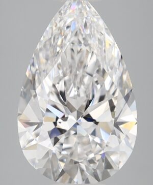 2.56ct Pear Lab-Grown Diamond — D VVS2 — IGI Certified