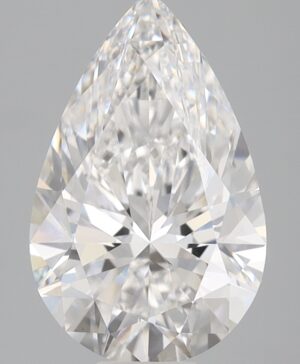 2.56ct Pear Lab-Grown Diamond — D VVS2 — IGI Certified