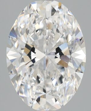 3.07ct Oval Lab-Grown Diamond — D VS1 — IGI Certified