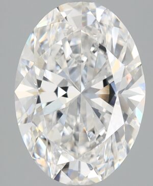 3.07ct Oval Lab-Grown Diamond — D VS1 — IGI Certified