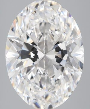 3.07ct Oval Lab-Grown Diamond — D VS1 — IGI Certified
