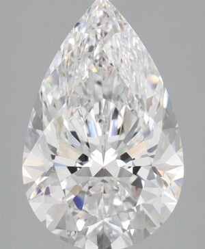 2.55ct Pear Lab-Grown Diamond — D VVS2 — IGI Certified