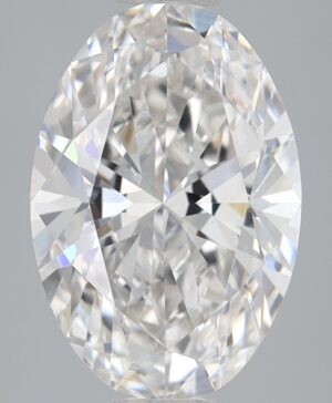 3.02ct Oval Lab-Grown Diamond — F VS1 — IGI Certified