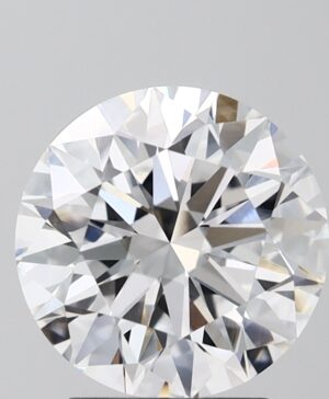 3.01ct Round Lab-Grown Diamond — D VVS2 — IGI Certified