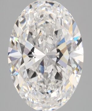 2.92ct Oval Lab-Grown Diamond — D VVS2 — IGI Certified