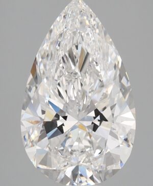 2.51ct Pear Lab-Grown Diamond — D VVS2 — IGI Certified