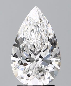 2.51ct Pear Lab-Grown Diamond — D VVS2 — IGI Certified