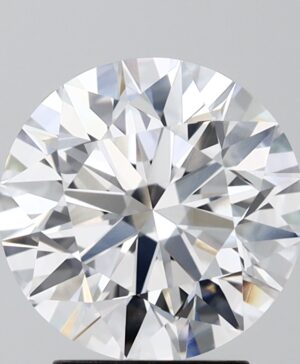 3.01ct Round Lab-Grown Diamond — D VVS2 — IGI Certified