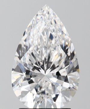 2.51ct Pear Lab-Grown Diamond — D VVS2 — IGI Certified