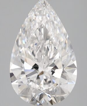 2.50ct Pear Lab-Grown Diamond — D VS1 — IGI Certified