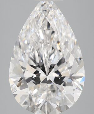 2.50ct Pear Lab-Grown Diamond — D VS1 — IGI Certified