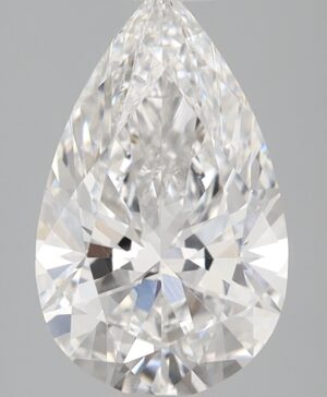 2.50ct Pear Lab-Grown Diamond — D VS1 — IGI Certified