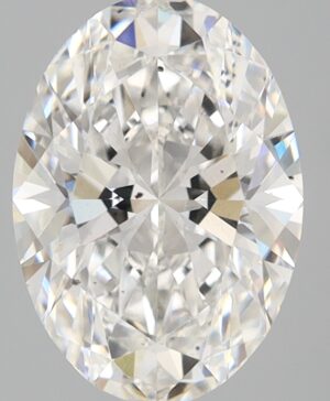 2.58ct Oval Lab-Grown Diamond — F VS2 — IGI Certified