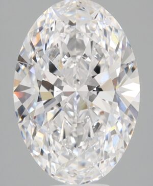 2.58ct Oval Lab-Grown Diamond — D VVS2 — IGI Certified