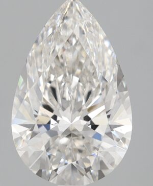 2.14ct Pear Lab-Grown Diamond — F VS2 — IGI Certified