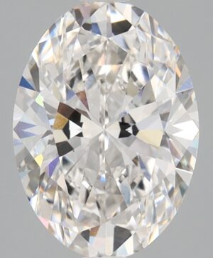 2.57ct Oval Lab-Grown Diamond — F VS1 — IGI Certified