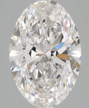 2.56ct Oval Lab-Grown Diamond — F VS1 — IGI Certified