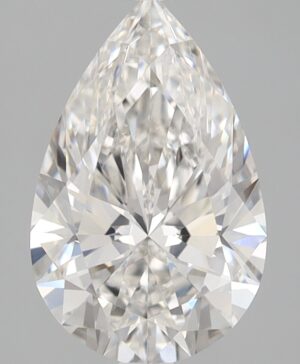 2.10ct Pear Lab-Grown Diamond — F VVS2 — IGI Certified