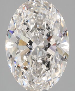 2.51ct Oval Lab-Grown Diamond — F VS2 — IGI Certified