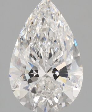 2.07ct Pear Lab-Grown Diamond — D VVS2 — IGI Certified