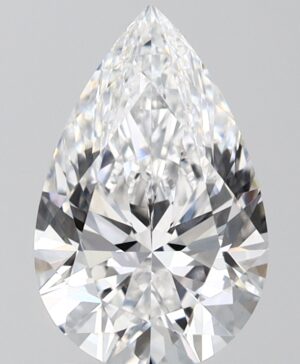 2.07ct Pear Lab-Grown Diamond — D VVS2 — IGI Certified