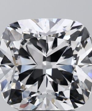 4.08ct Cushion Lab-Grown Diamond — D VVS2 — IGI Certified