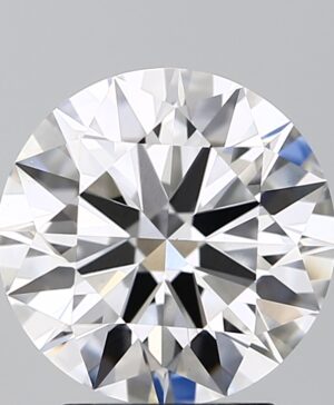 3.00ct Round Lab-Grown Diamond — D VVS2 — IGI Certified