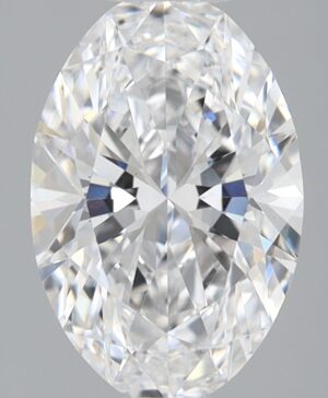 2.07ct Oval Lab-Grown Diamond — D VVS2 — IGI Certified