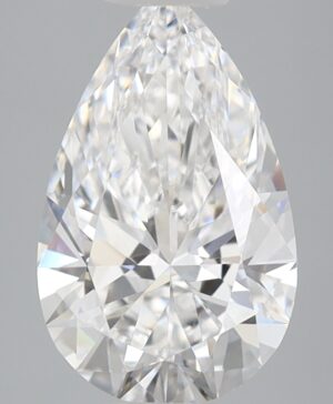 2.04ct Pear Lab-Grown Diamond — D VVS2 — IGI Certified