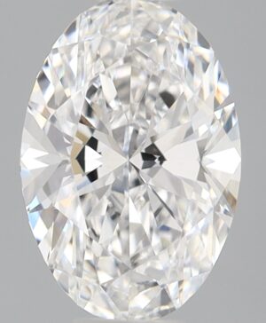 2.04ct Oval Lab-Grown Diamond — D VVS2 — IGI Certified