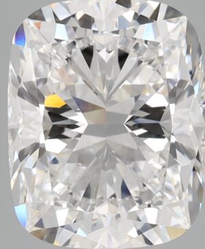4.08ct Cushion Lab-Grown Diamond — D VVS2 — IGI Certified