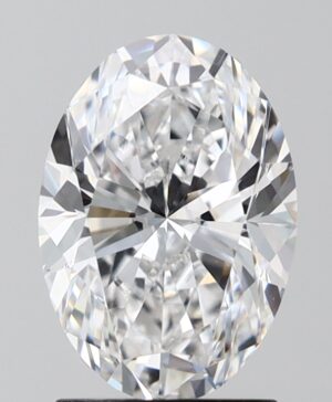 2.04ct Oval Lab-Grown Diamond — D VVS2 — IGI Certified