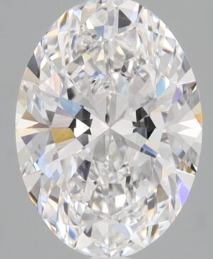 2.04ct Oval Lab-Grown Diamond — D VVS2 — IGI Certified