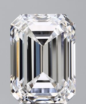 7.05ct Emerald Lab-Grown Diamond — D VS1 — IGI Certified