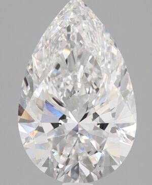 2.04ct Pear Lab-Grown Diamond — D VVS2 — IGI Certified