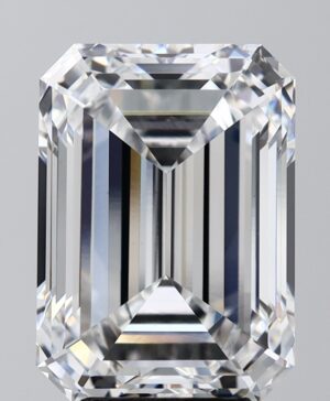 6.02ct Emerald Lab-Grown Diamond — D VVS2 — IGI Certified