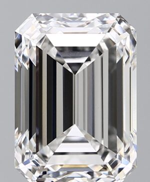 6.01ct Emerald Lab-Grown Diamond — D VVS2 — IGI Certified