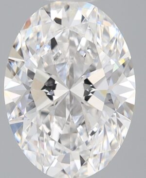 2.02ct Oval Lab-Grown Diamond — D VVS2 — IGI Certified