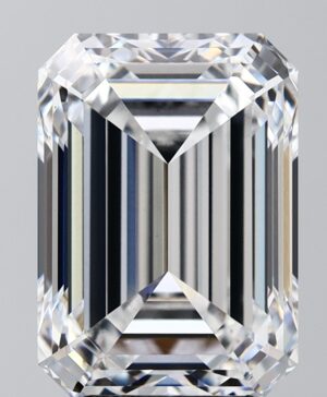 6.01ct Emerald Lab-Grown Diamond — D VS1 — IGI Certified
