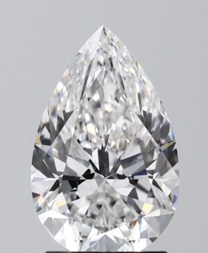 2.04ct Pear Lab-Grown Diamond — D VVS2 — IGI Certified