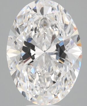 2.02ct Oval Lab-Grown Diamond — D VVS2 — IGI Certified