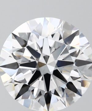 2.86ct Round Lab-Grown Diamond — D VVS2 — IGI Certified