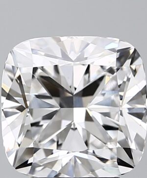 4.06ct Cushion Lab-Grown Diamond — D VVS2 — IGI Certified