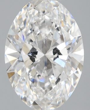 1.58ct Oval Lab-Grown Diamond — D VVS2 — IGI Certified