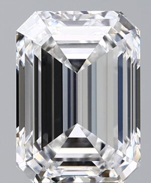 5.10ct Emerald Lab-Grown Diamond — D VVS2 — IGI Certified