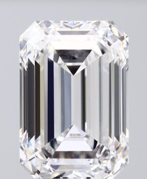 5.09ct Emerald Lab-Grown Diamond — D VVS2 — IGI Certified