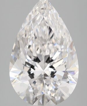 2.04ct Pear Lab-Grown Diamond — D VVS2 — IGI Certified