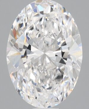 1.58ct Oval Lab-Grown Diamond — D VVS2 — IGI Certified
