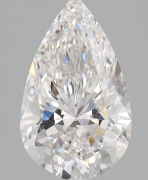 2.04ct Pear Lab-Grown Diamond — D VVS2 — IGI Certified